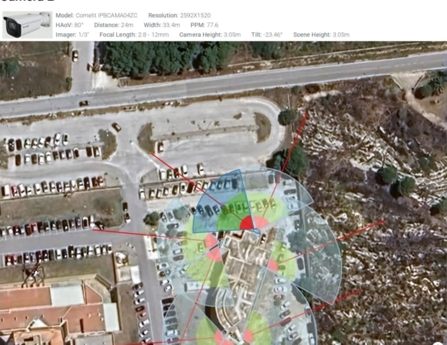 Ripristino dei punti luce e videosorvegliana al parcheggio dell'ospedale di Marsala