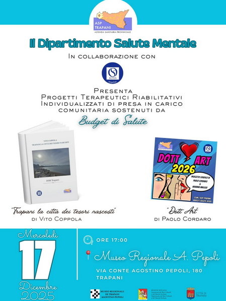 Quando la cura diventa cultura: mercoledì 17 dicembre iniziativa del DSM al Museo Pepoli