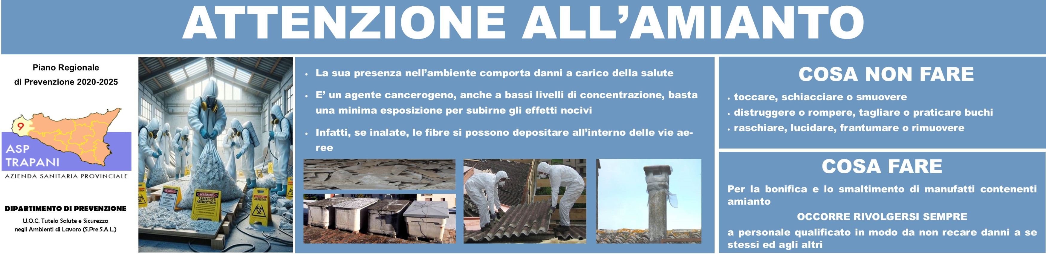 Campagna Attenzione all'Amianto