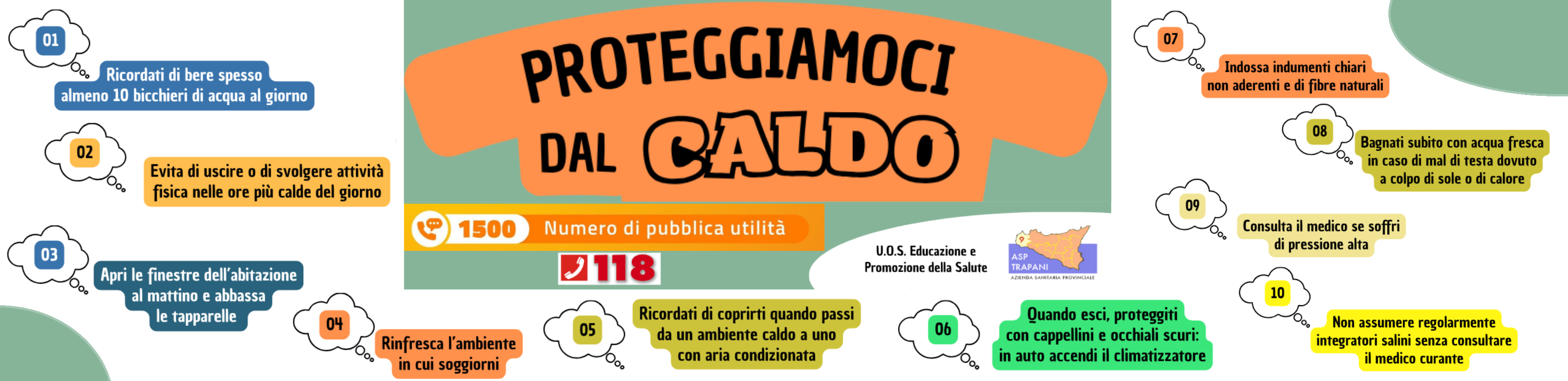 Banner Ondata di calore